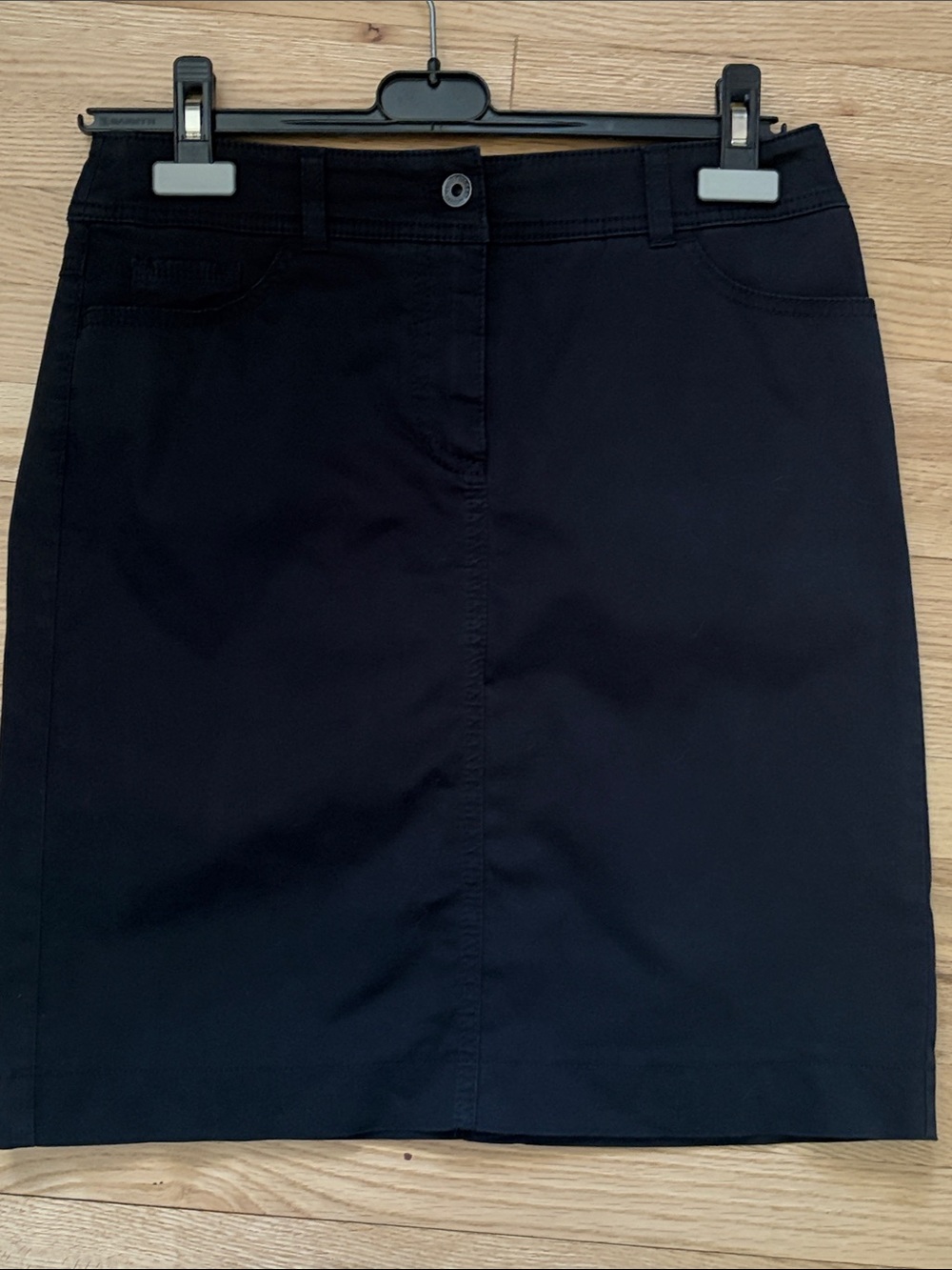 GERRY WEBER Helsinki skirt in black/dark navy, size 36 / US 6.